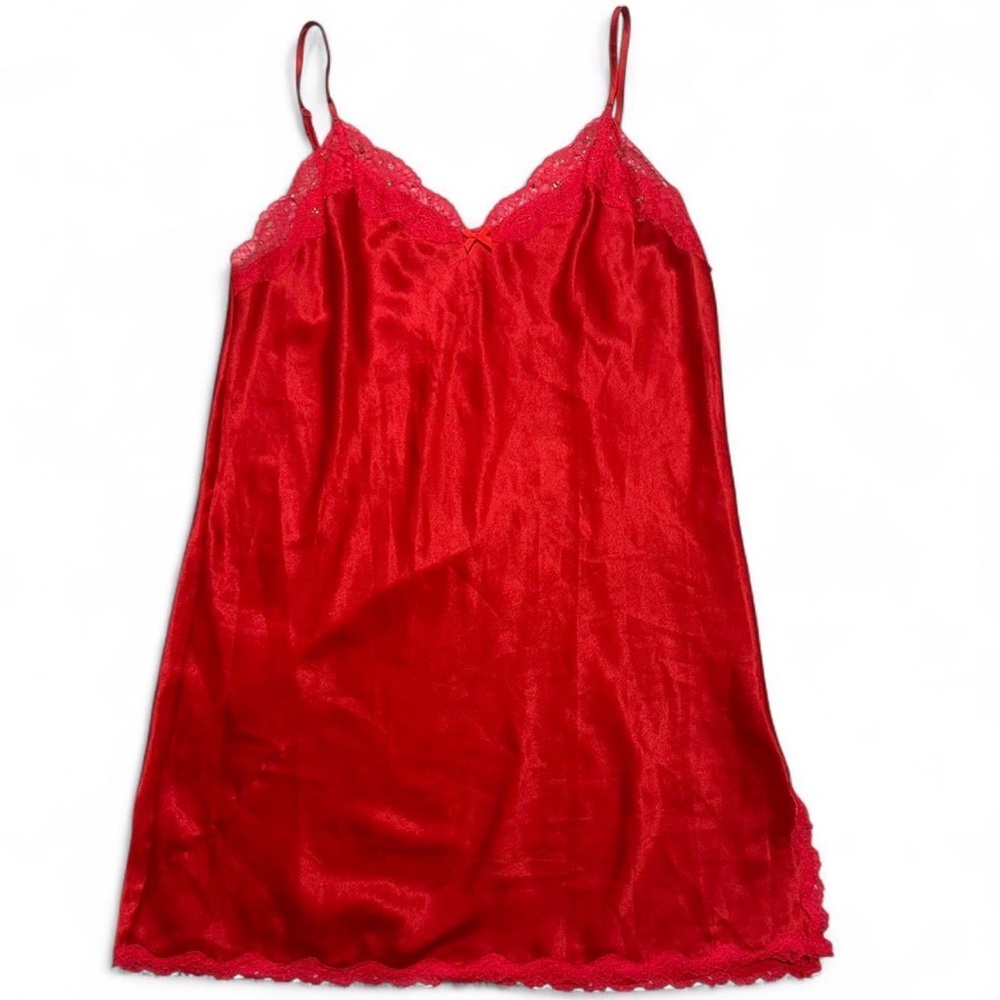 Victoria's Secret Red Slip Dress